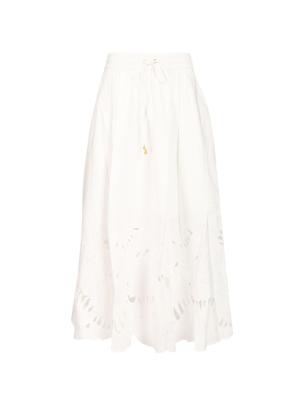 Zimmermann Mahon Cotton Midi Skirt