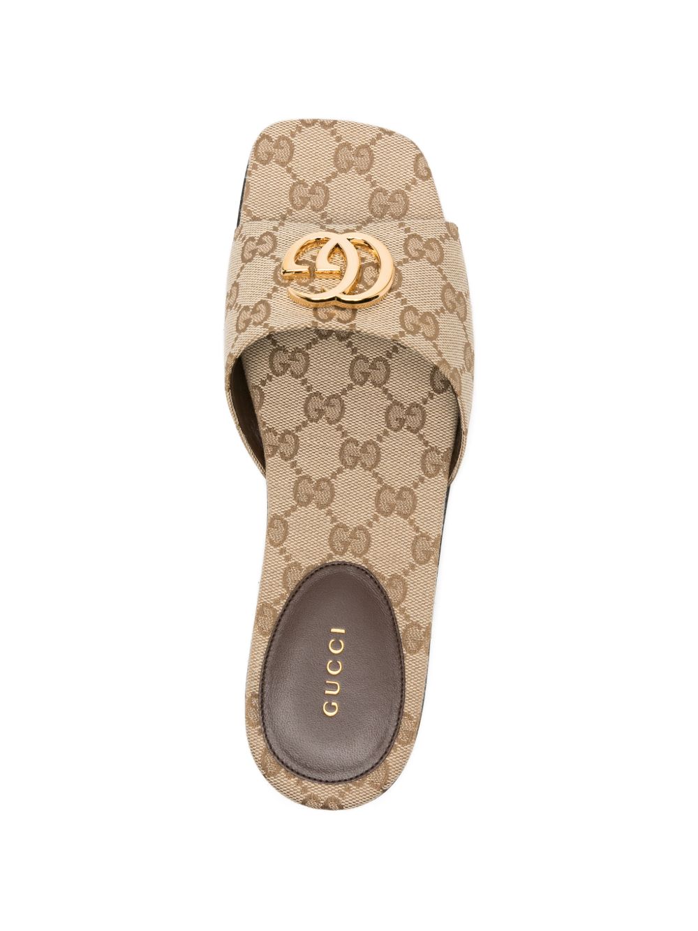 Gucci Gg Marmont Flat Sandals