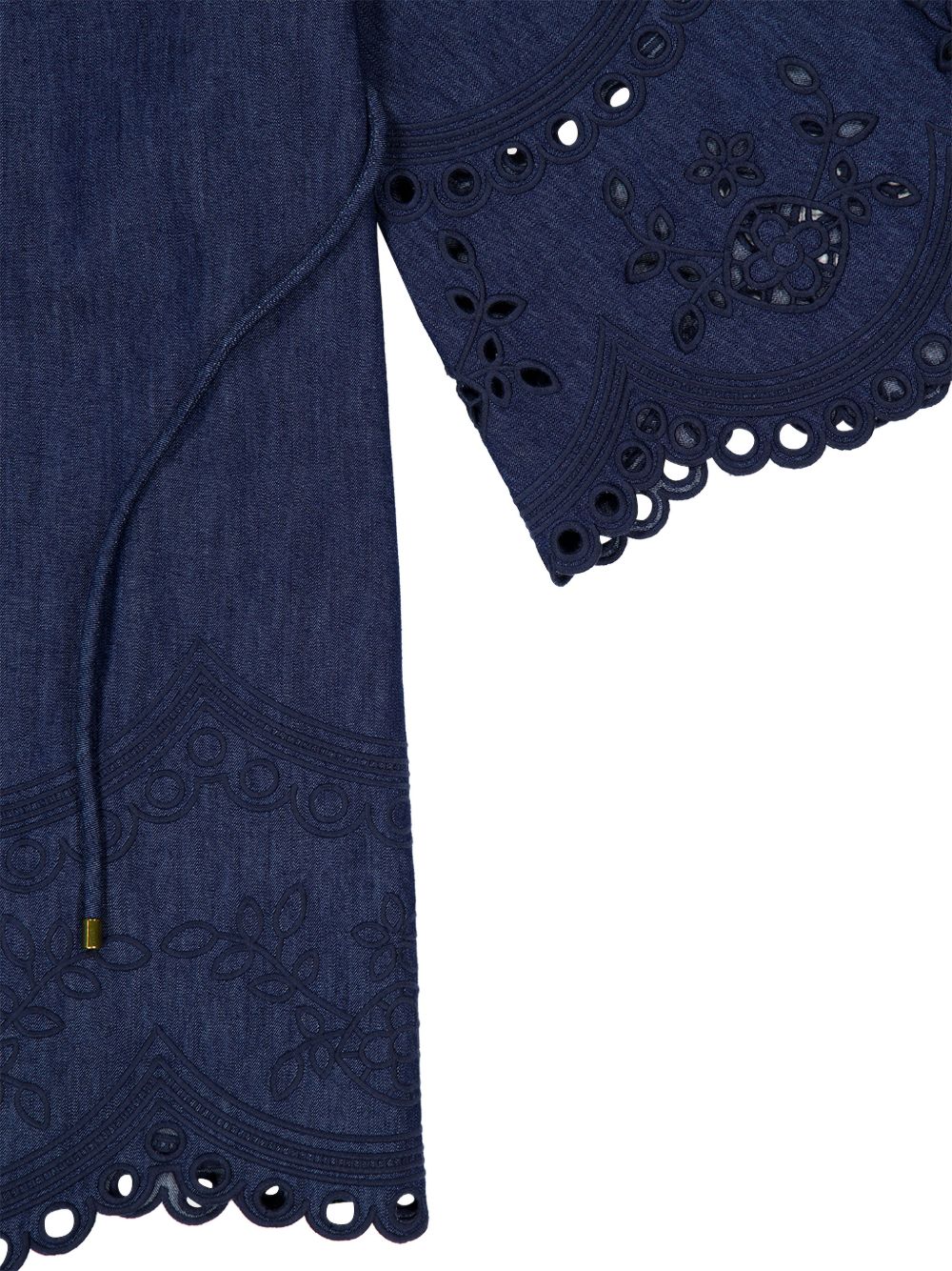 Zimmermann Mahon Denim Mini Dress