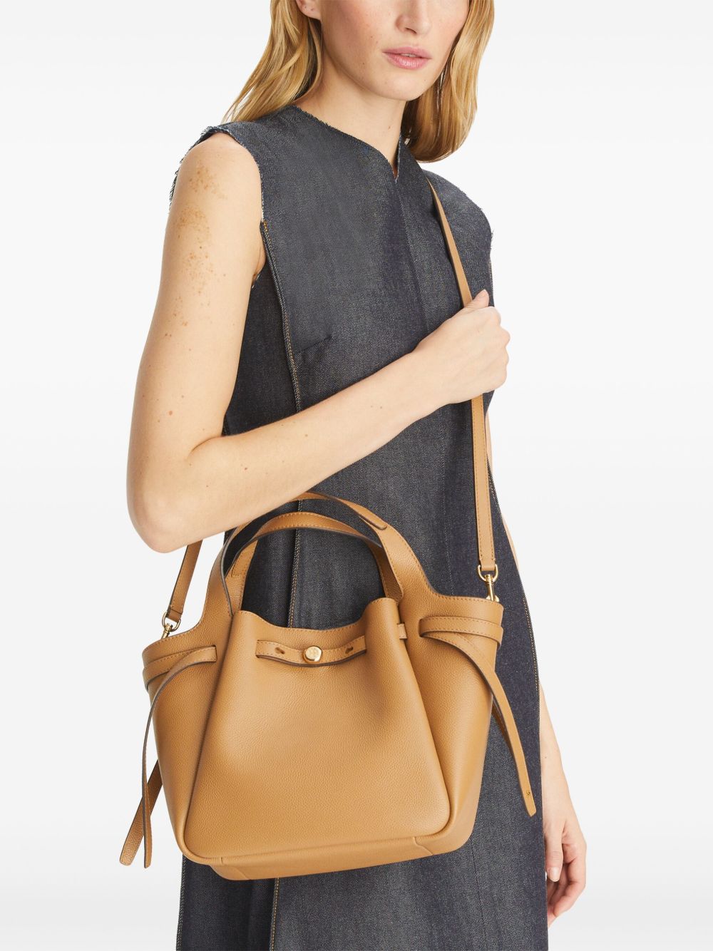 Tory Burch Romy Small Leather Tote