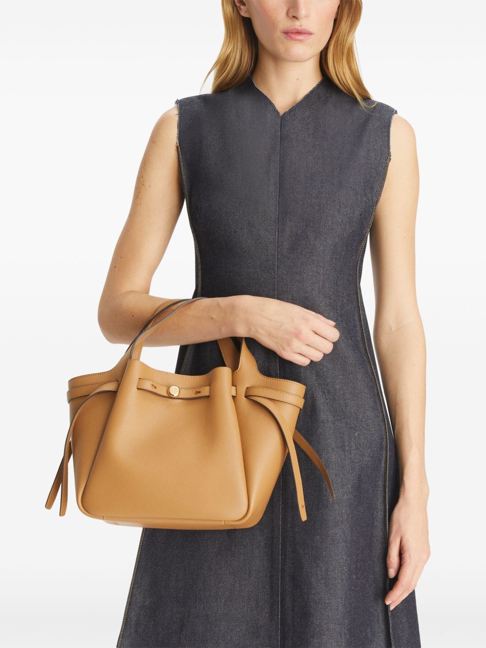 Tory Burch Romy Small Leather Tote
