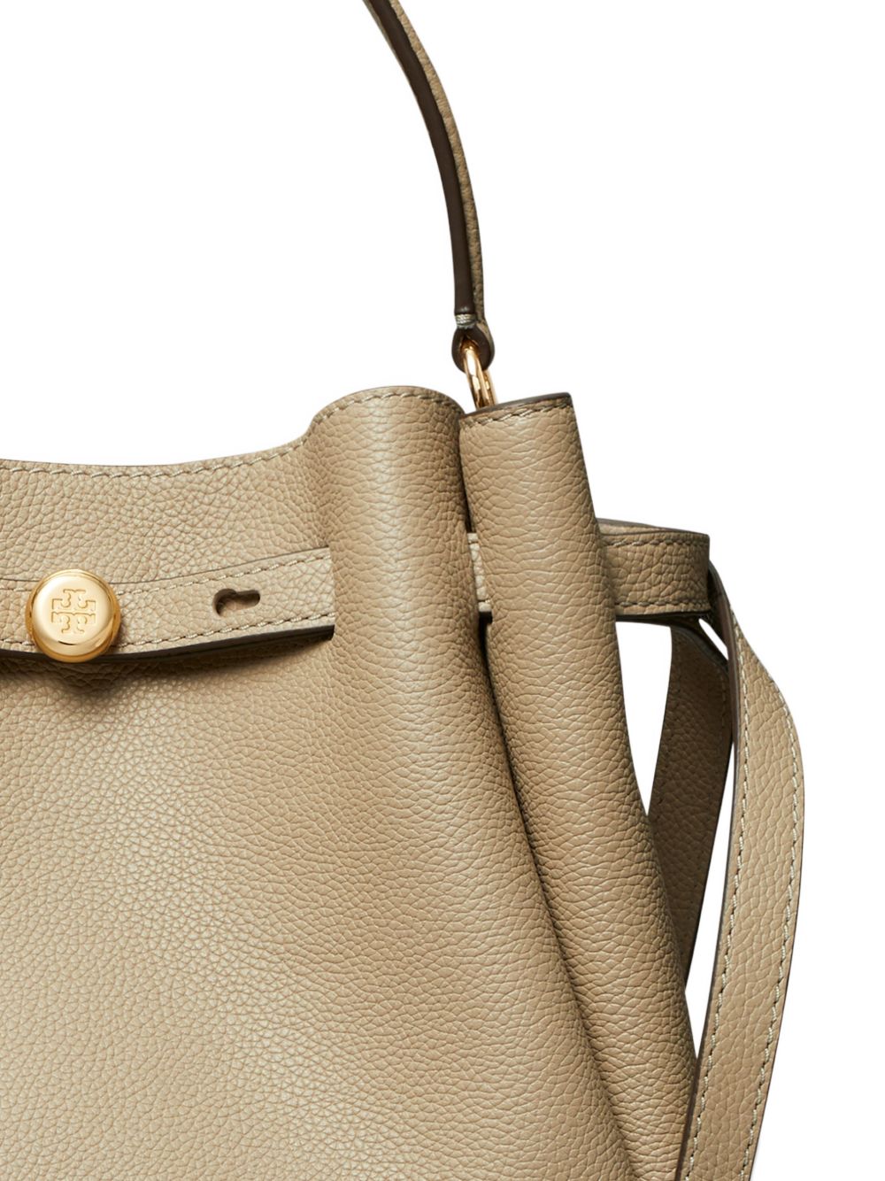 Tory Burch Romy Leather Bucket Bag