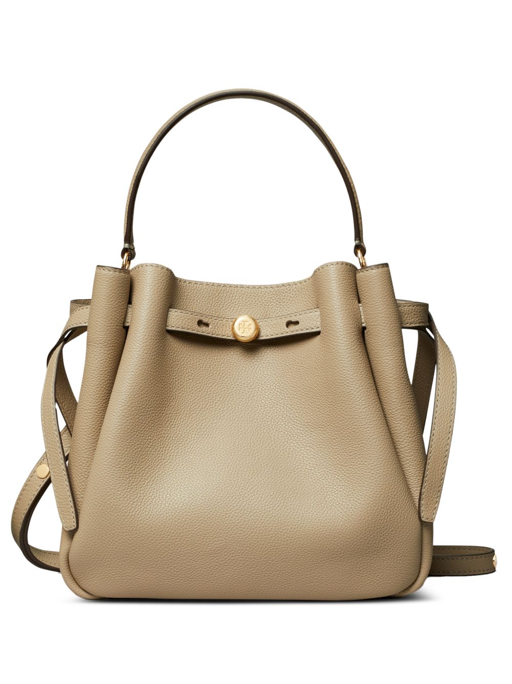 Tory Burch Romy Leather Bucket Bag