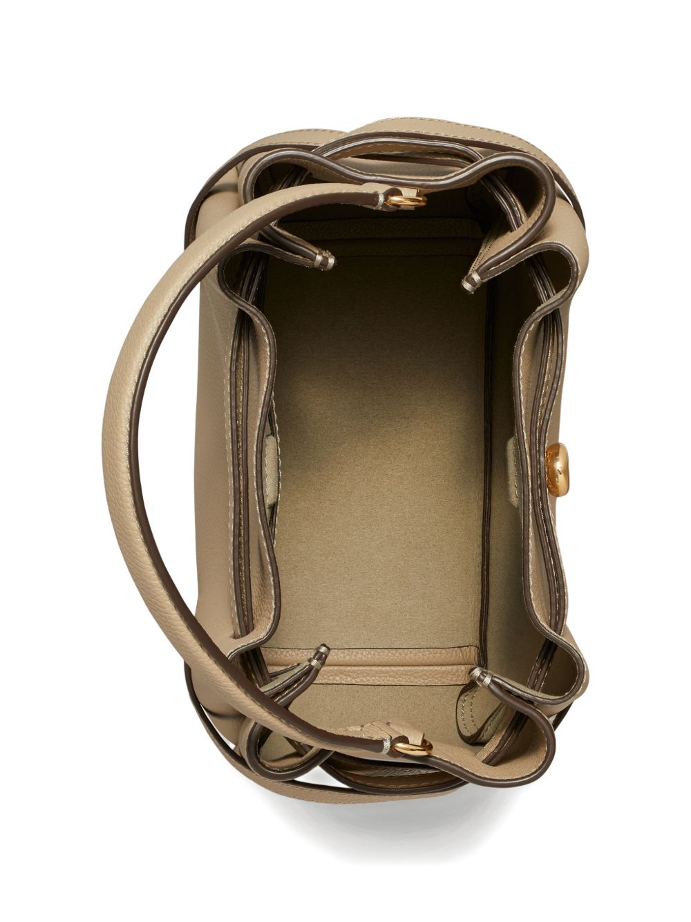 Tory Burch Romy Leather Bucket Bag