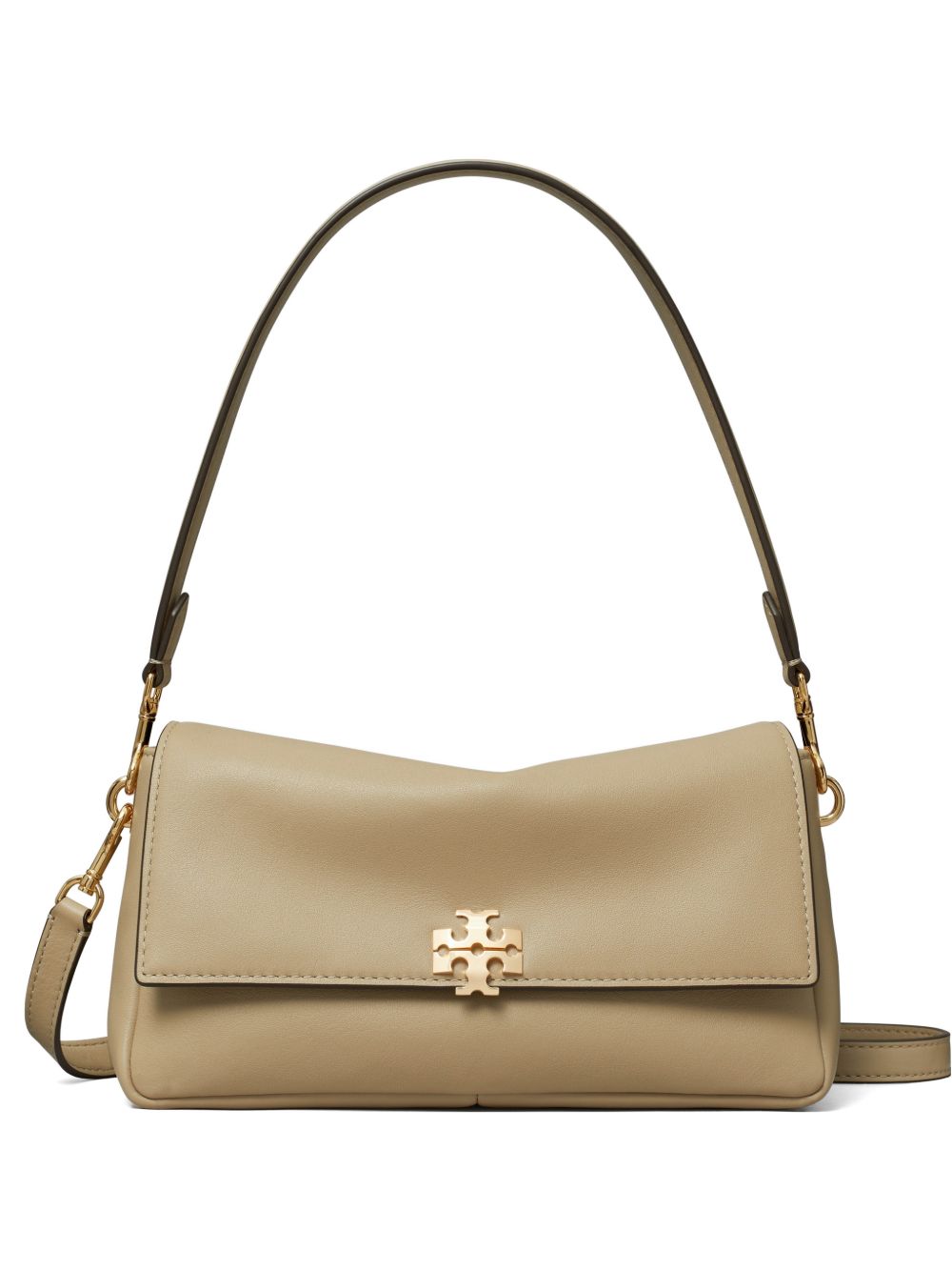 Tory Burch Charlie Small Leather Shoulder Bag