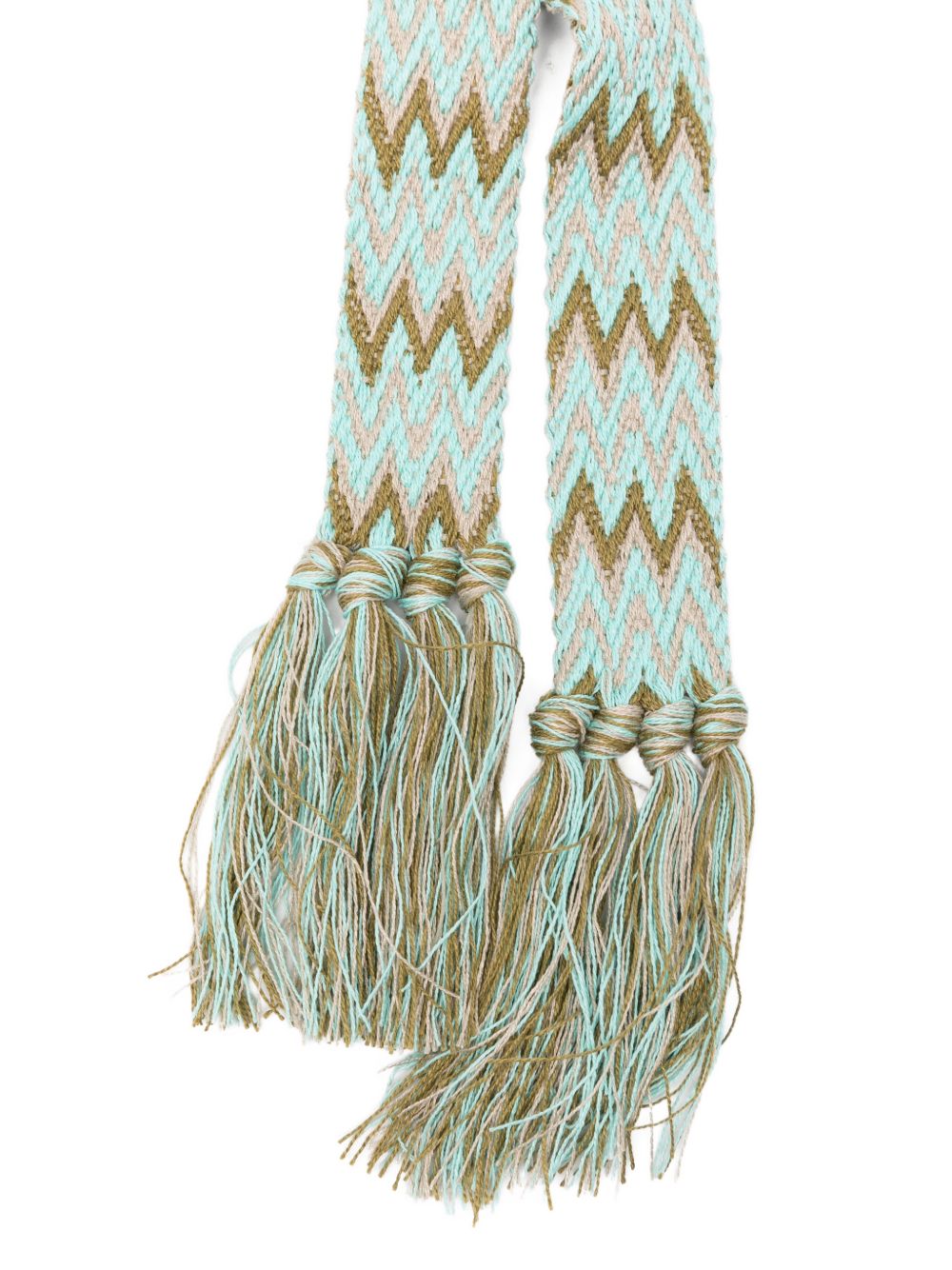 Pierre Louis Mascia Printed Silk Belt