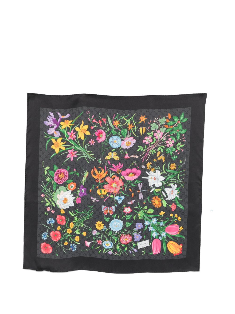 Gucci Gucci Flora Silk Foulard