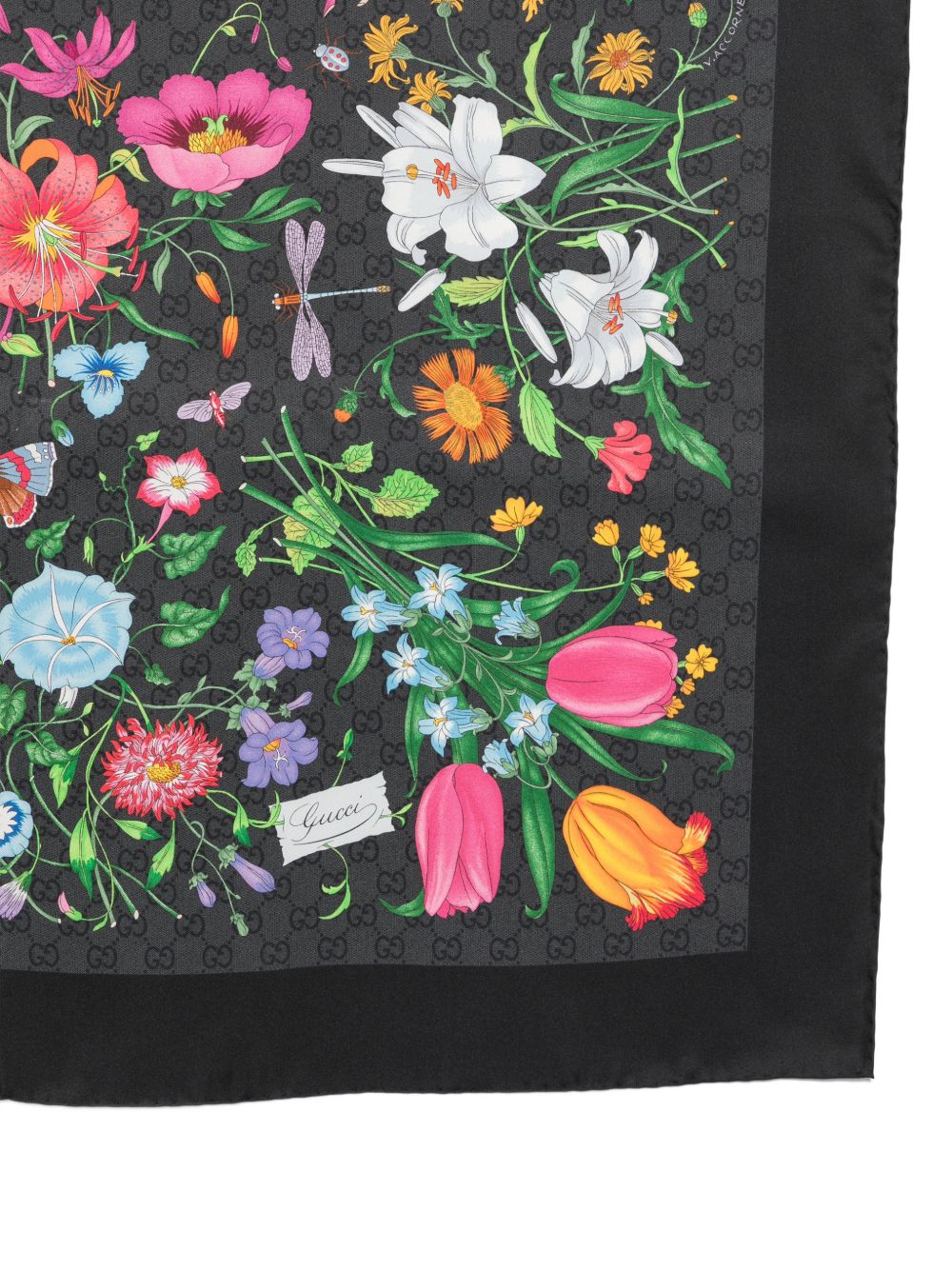 Gucci Gucci Flora Silk Foulard
