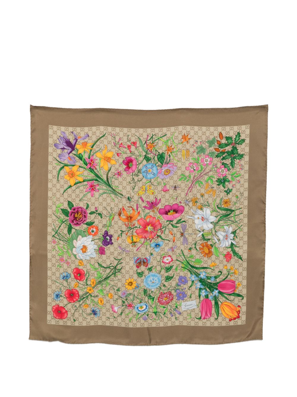 Gucci Gucci Flora Silk Foulard