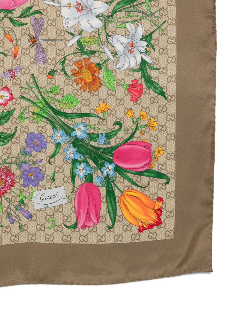 Gucci Gucci Flora Silk Foulard