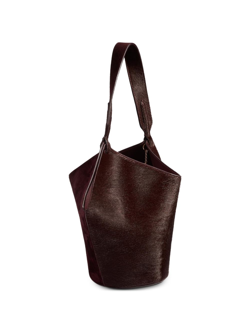 Khaite Lotus Mini Leathe Bucket Bag