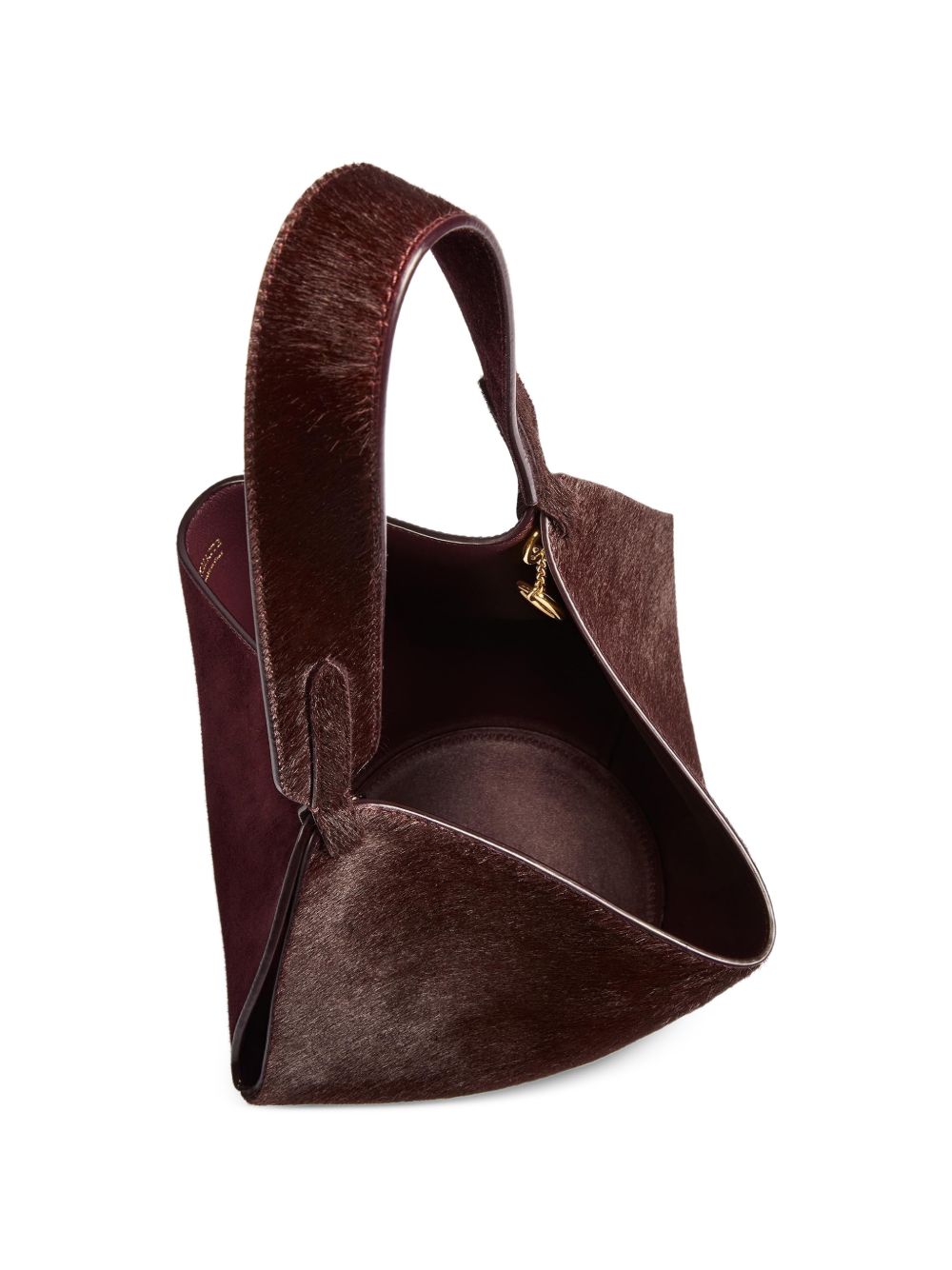 Khaite Lotus Mini Leathe Bucket Bag