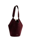 Khaite Lotus Mini Leathe Bucket Bag