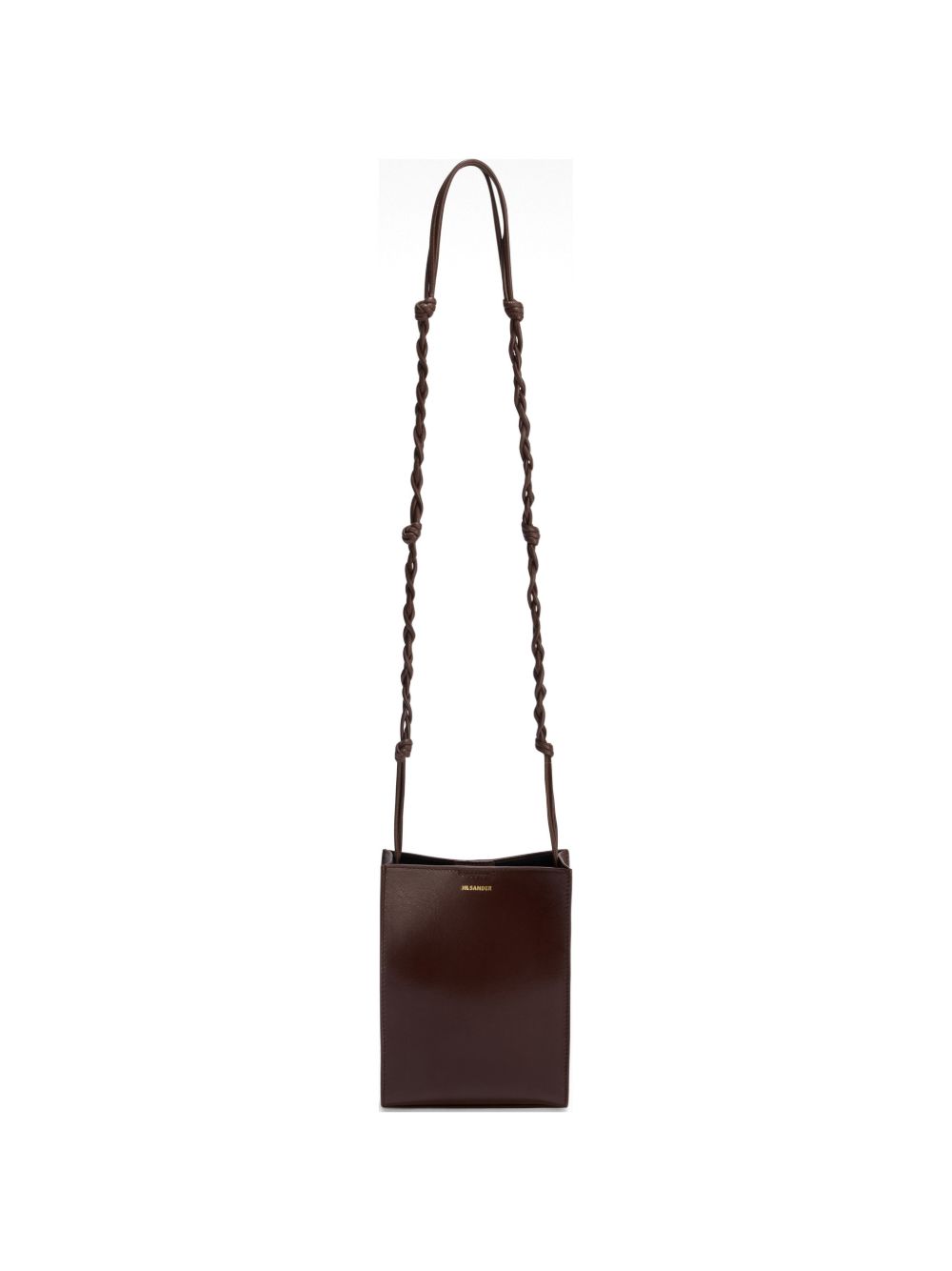 Jil Sander Tangle Small Leather Crossbody Bag