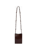 Jil Sander Tangle Small Leather Crossbody Bag