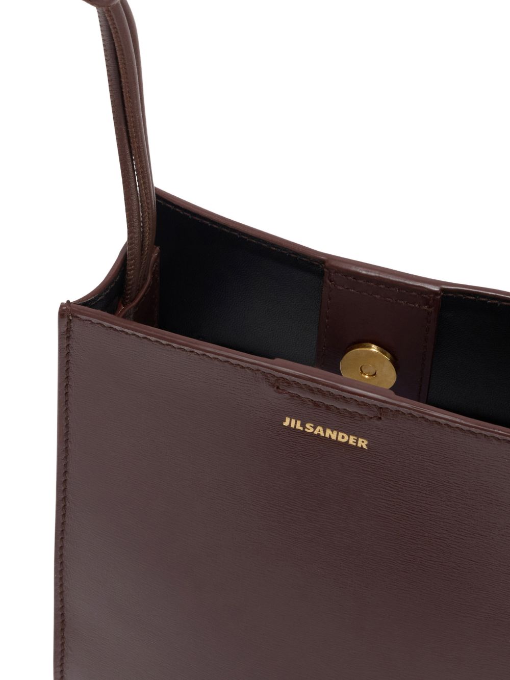 Jil Sander Tangle Small Leather Crossbody Bag