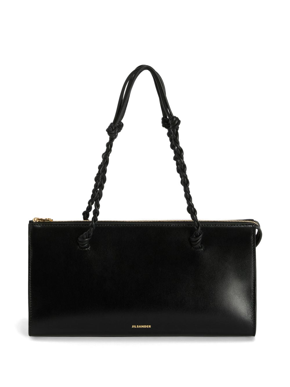 Jil Sander Tangle Leather Shoulder Bag
