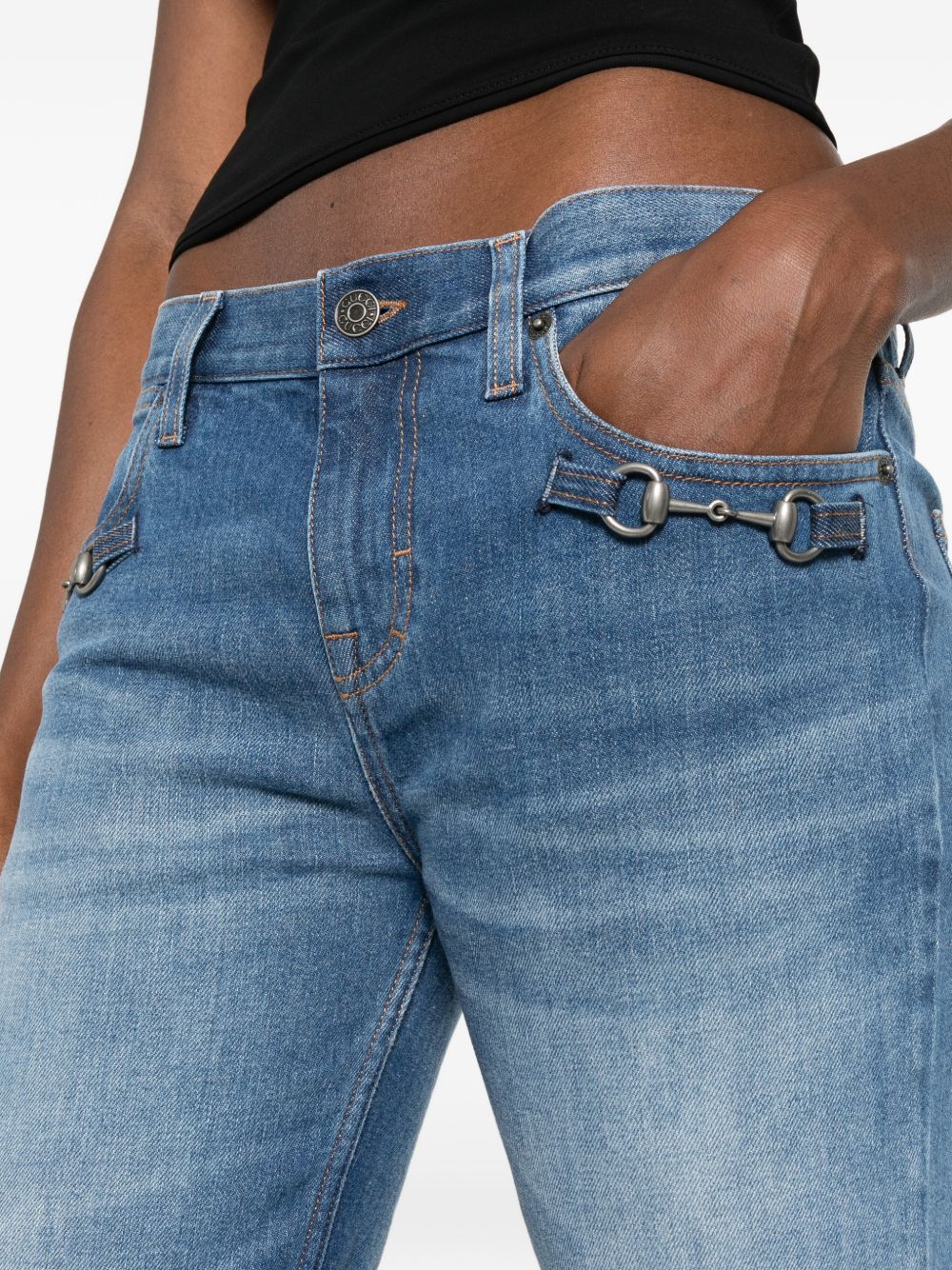 Gucci Horsebit Denim Jeans