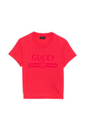 Gucci Logo Cotton T Shirt