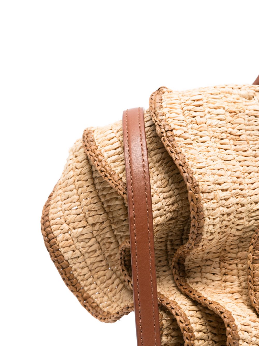 Zimmermann Goldentime Small Rafia Tote
