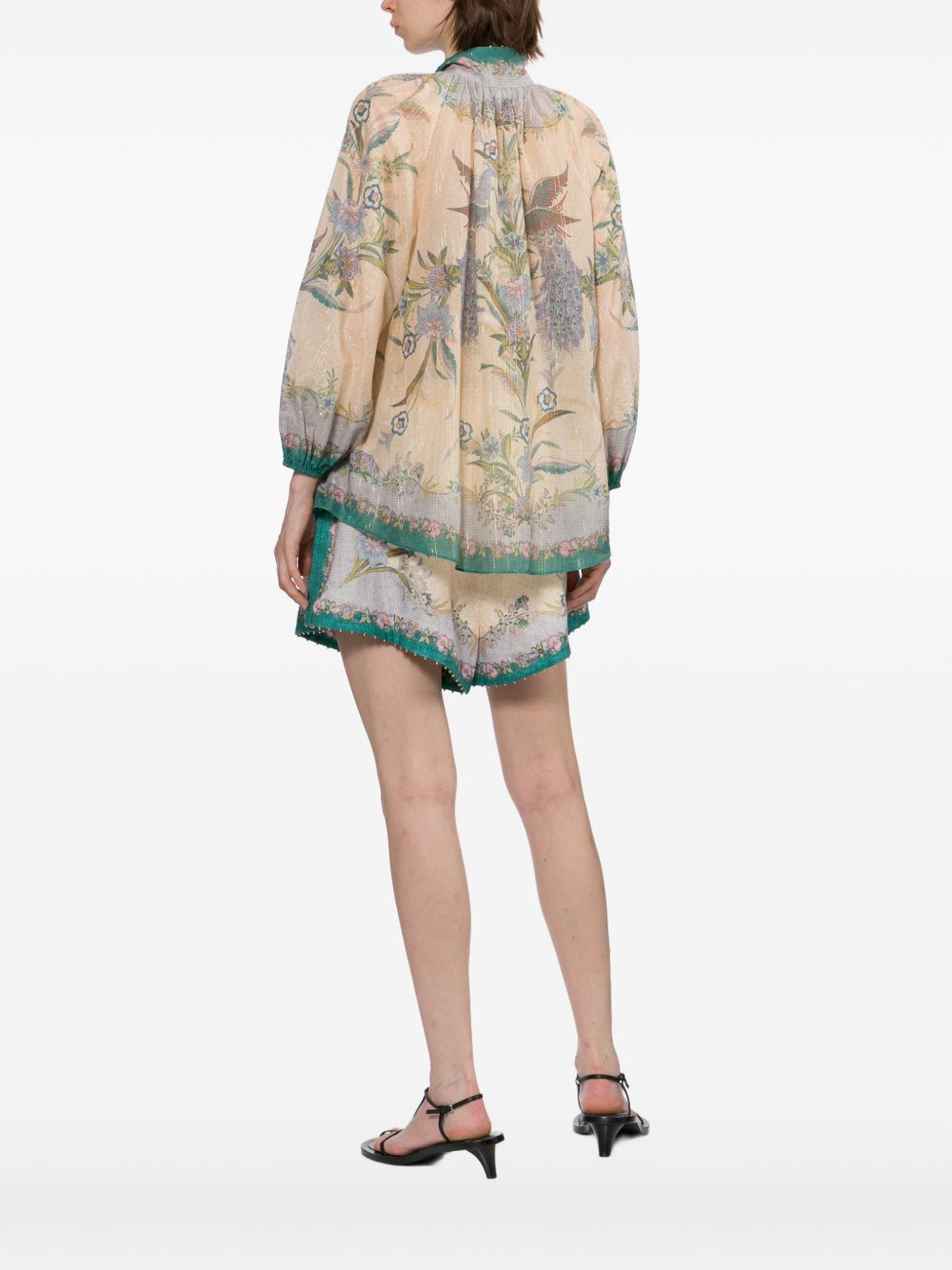 Zimmermann Indra Cotton And Silk Blouse