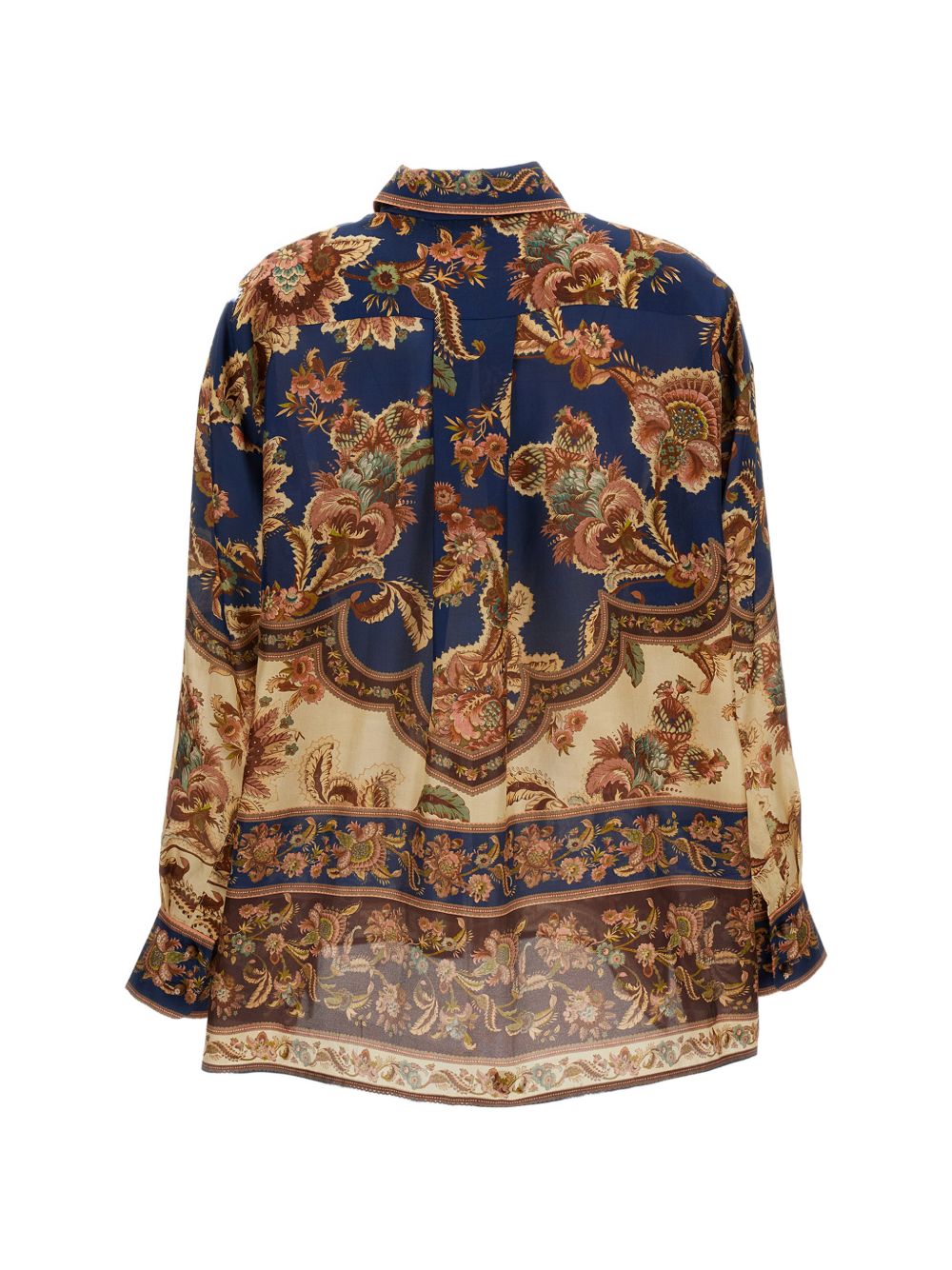 Zimmermann Aster Printed Silk Shirt
