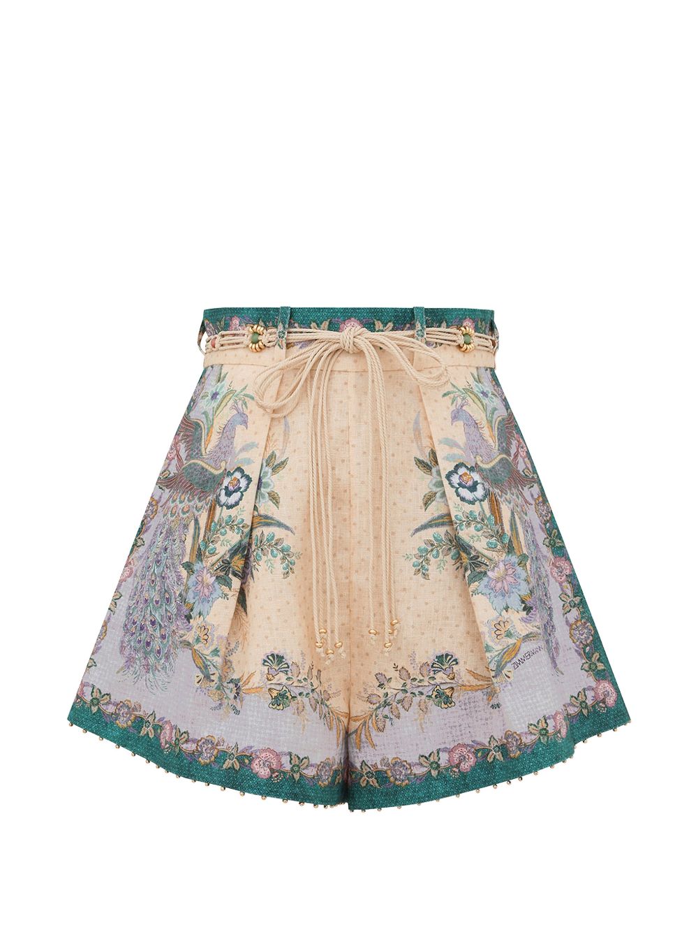 Zimmermann Indra Linen Shorts