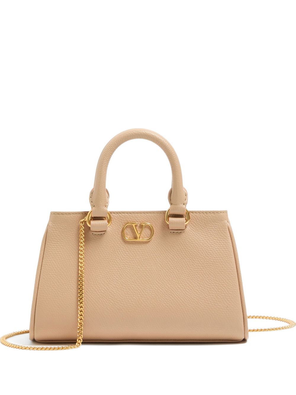Valentino Garavani V Logo Signature Leather Mini Bag