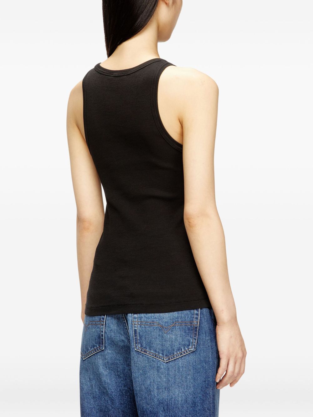 Diesel Logo Cotton Tank Top