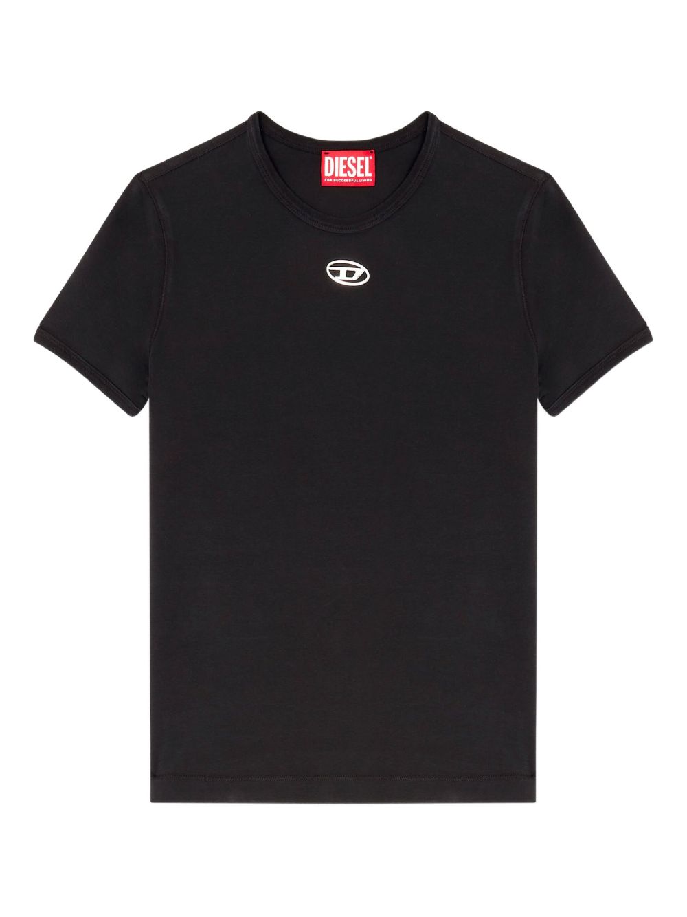 Diesel Logo Cotton T Shirt