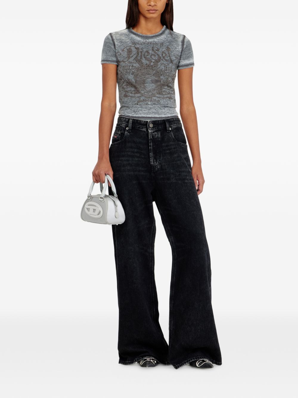 Diesel Cotton Blend T Shirt