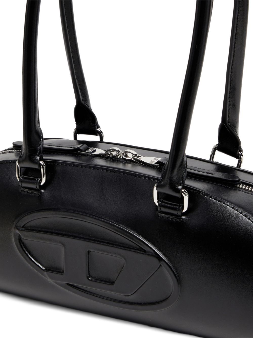 Diesel 1 Dr Dome Leather Shoulder Bag
