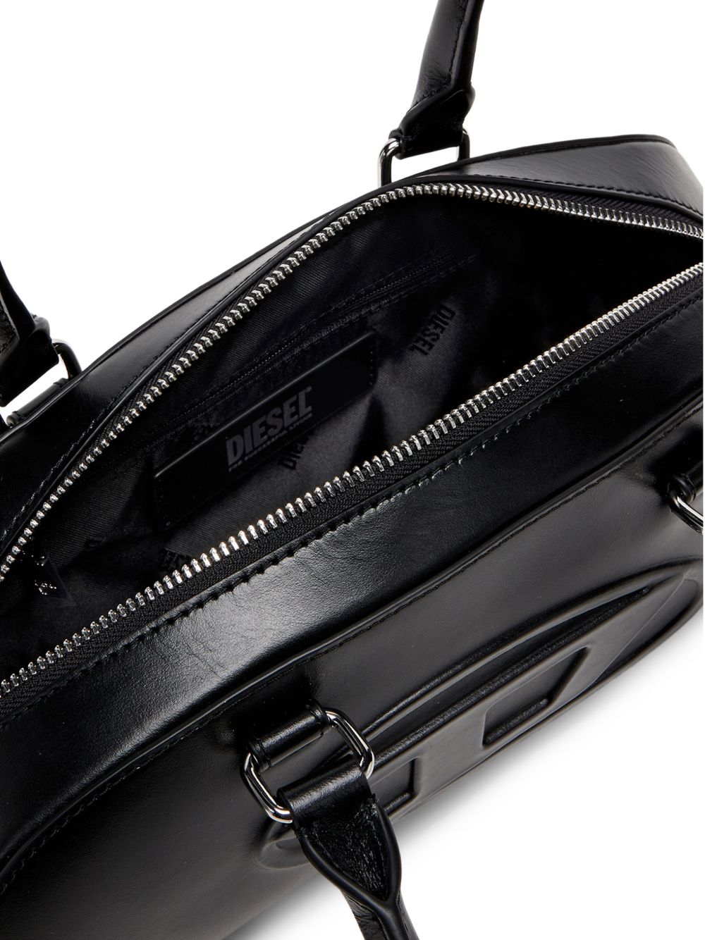 Diesel 1 Dr Dome Leather Shoulder Bag
