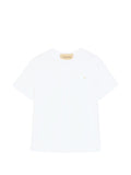 Valentino V Gold Cotton T Shirt