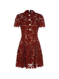 Self Portrait Lace Mini Dress
