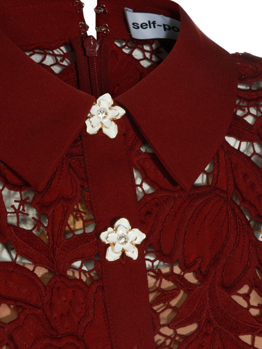 Self Portrait Lace Mini Dress