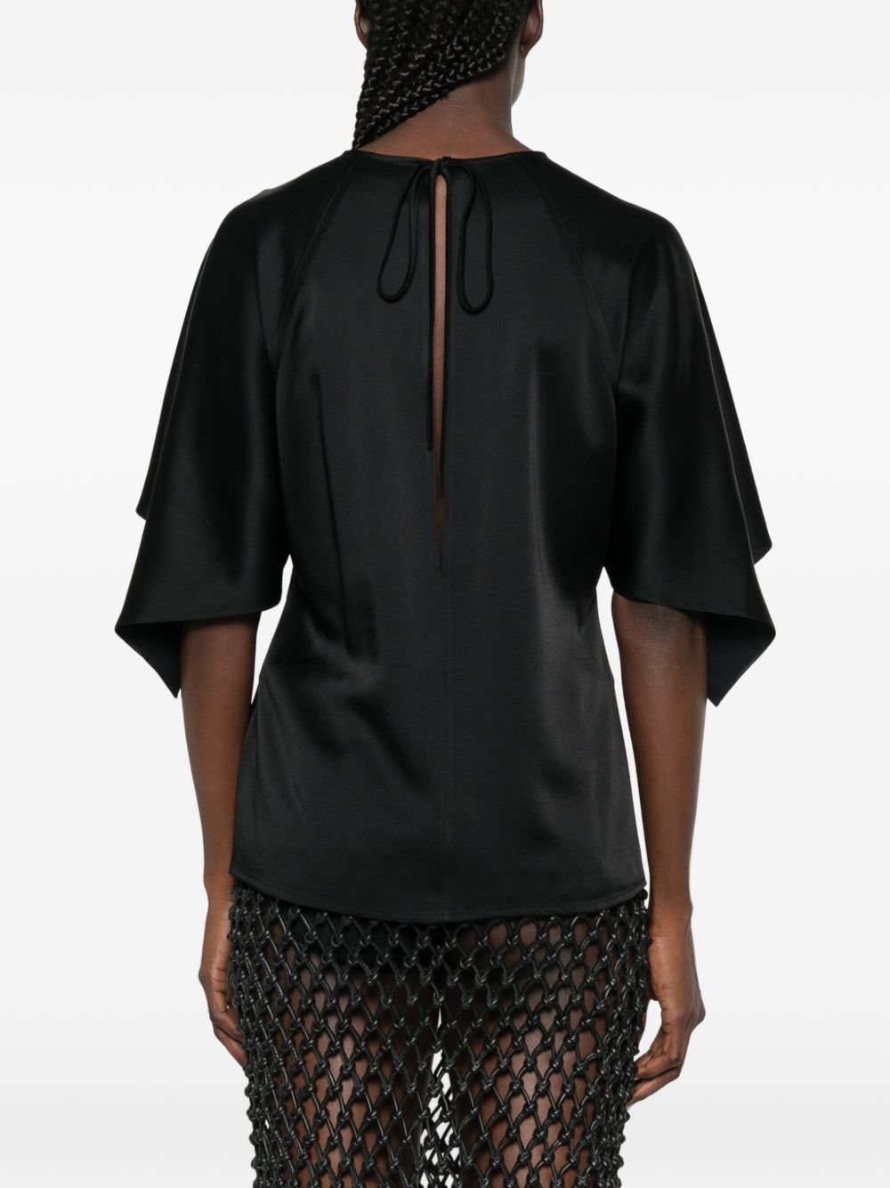 Stella Mc Cartney Satin Silk Top