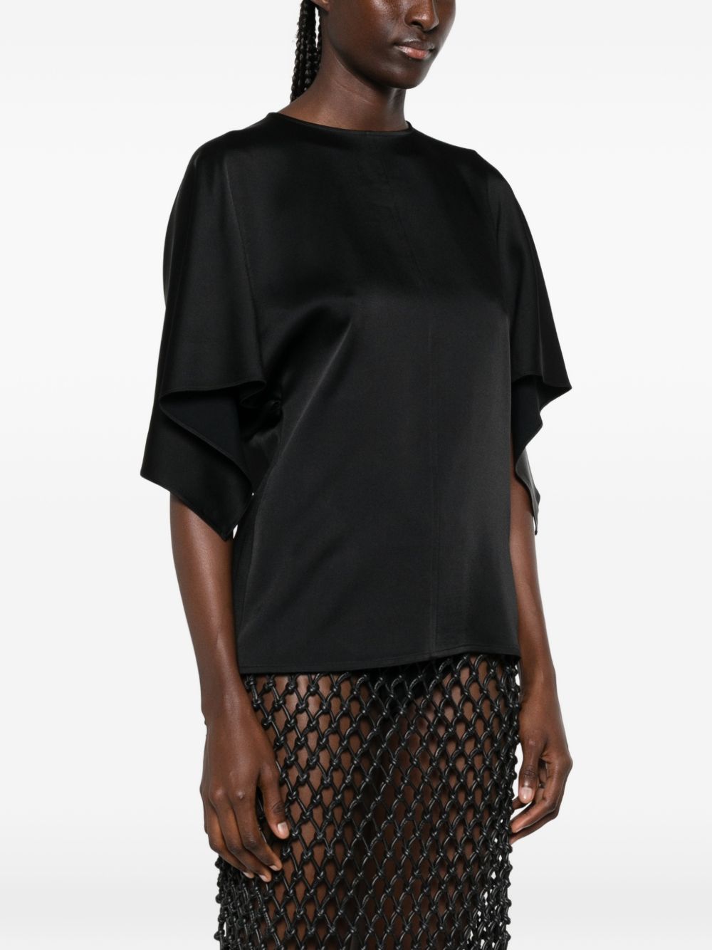 Stella Mc Cartney Satin Silk Top