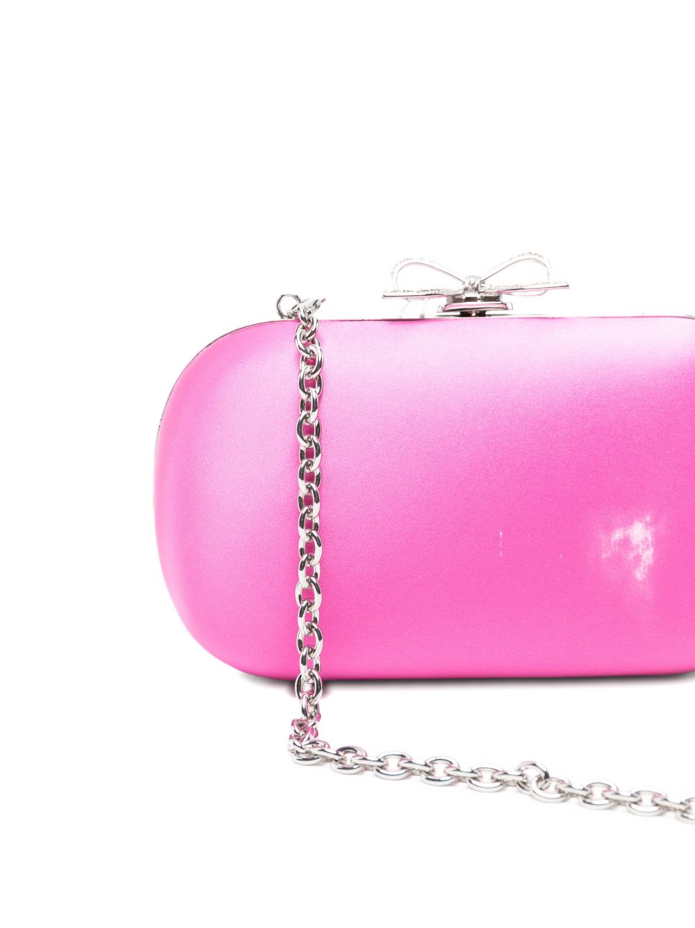 Self Portrait Satin Clutch