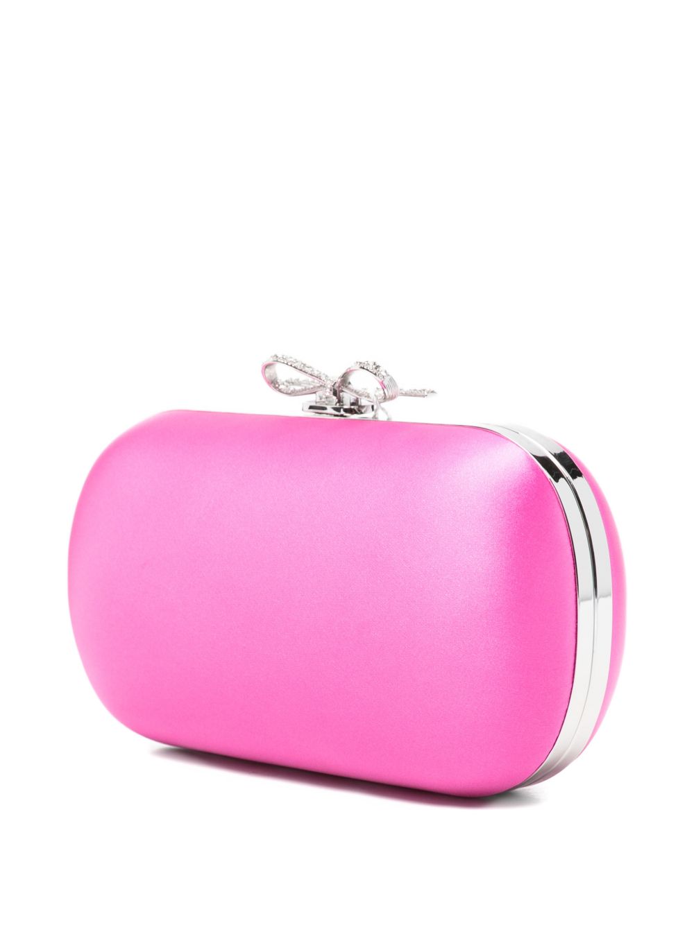Self Portrait Satin Clutch