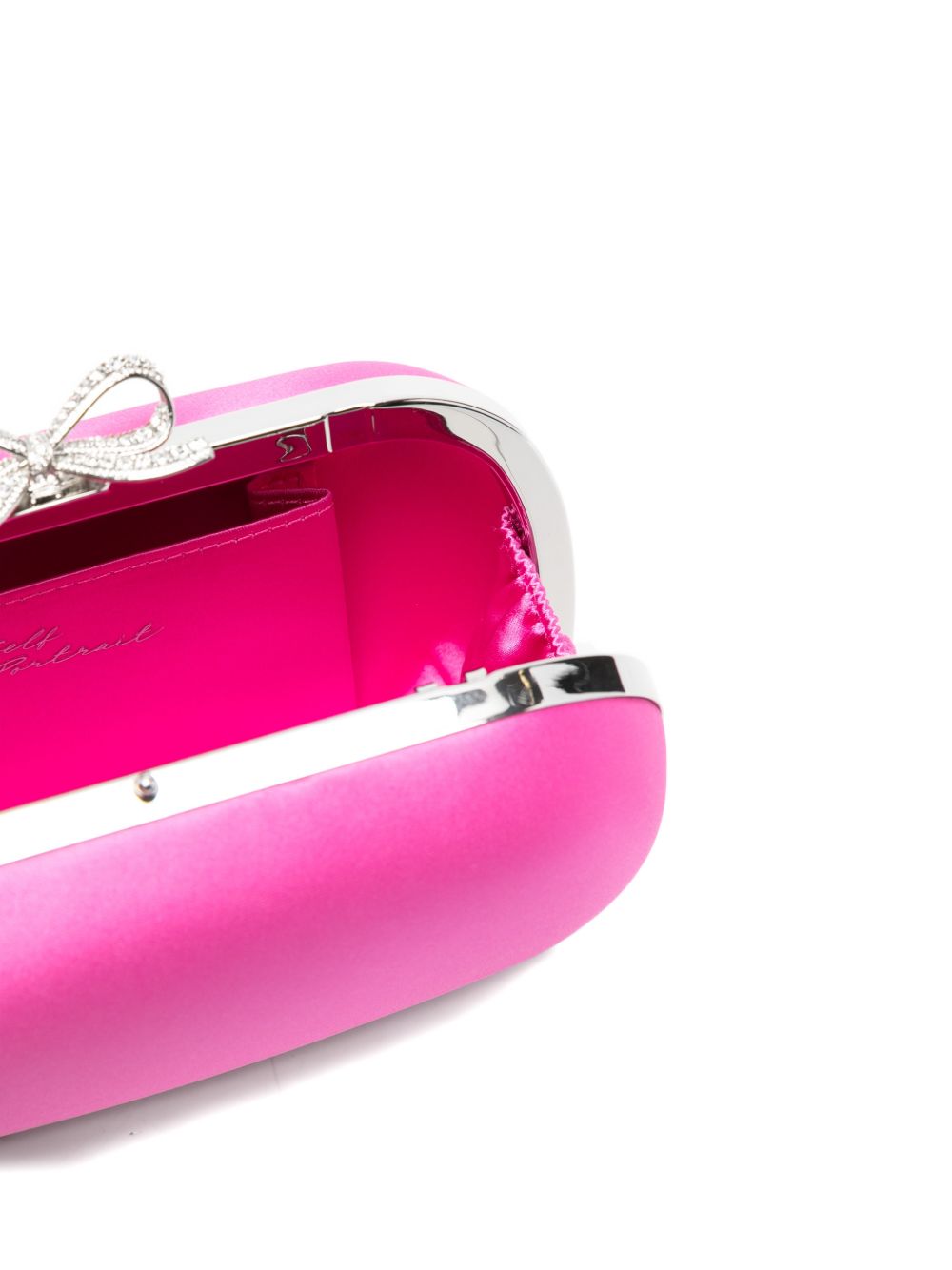 Self Portrait Satin Clutch