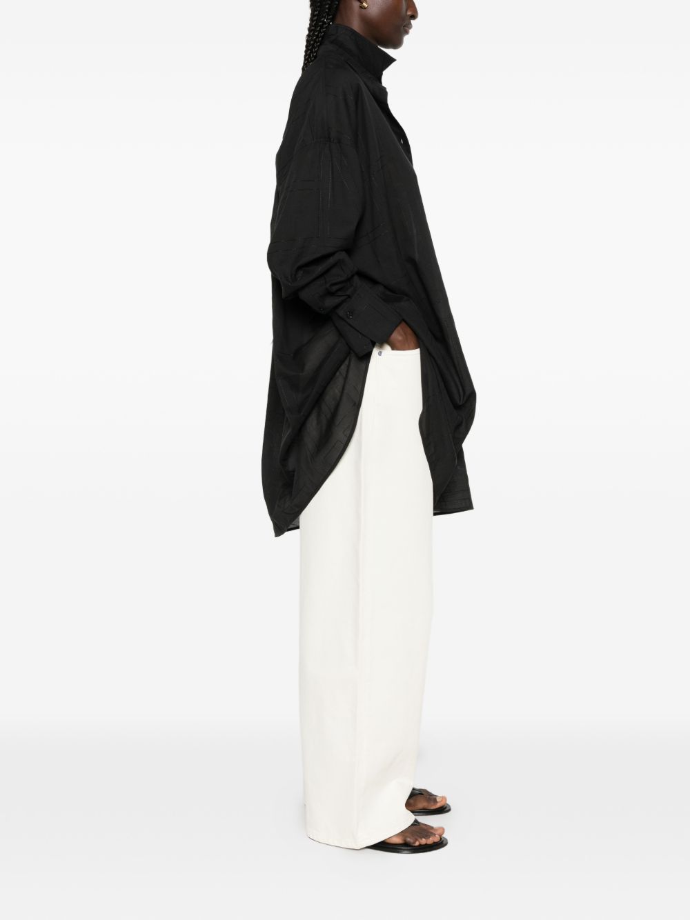 Toteme Pre Cotton Blend Shirt