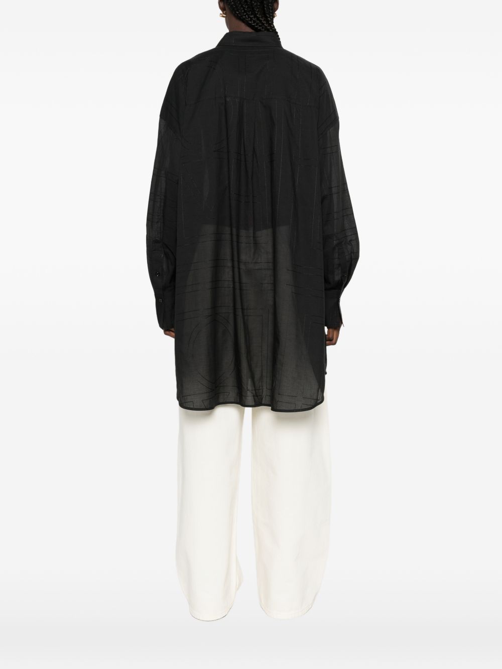 Toteme Pre Cotton Blend Shirt