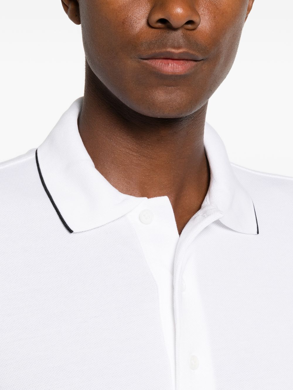 Tom Ford Piquet Cotton Polo Shirt