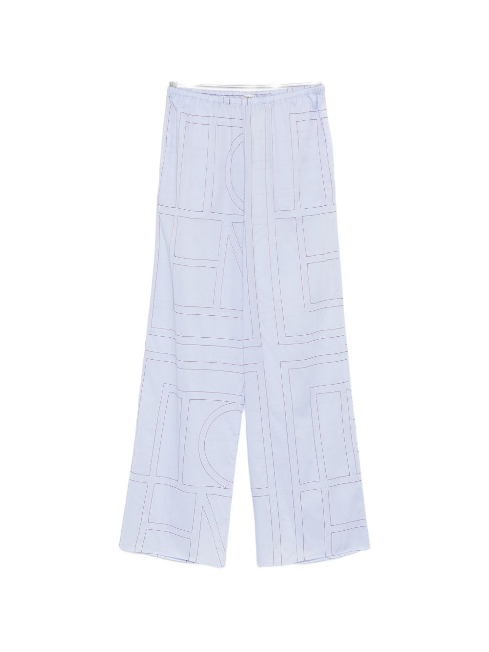 Toteme Pre Cotton Blend Pajama Trousers