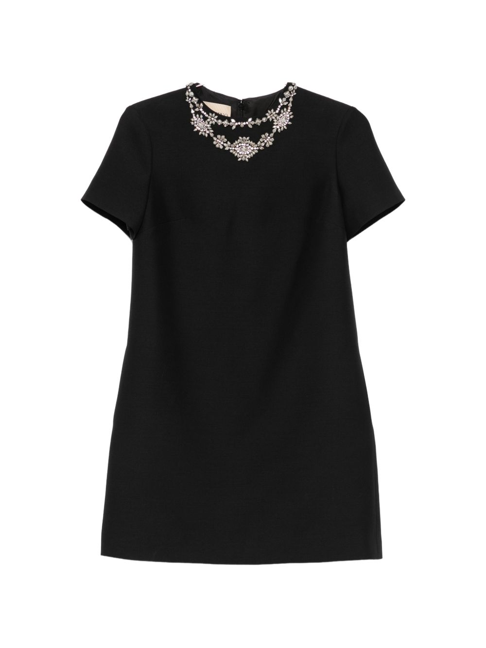 Valentino Wool And Silk Blend Mini Dress