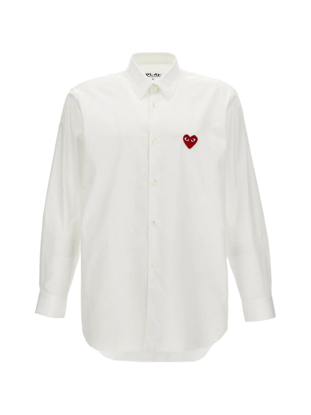 Comme Des Garcons Red Heart Cotton Shirt