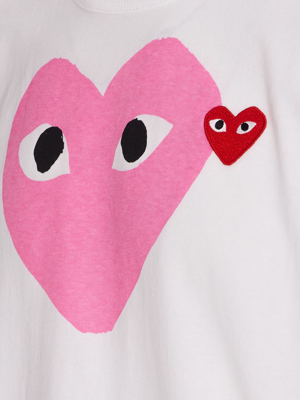 Comme Des Garcons Logo Cotton T Shirt
