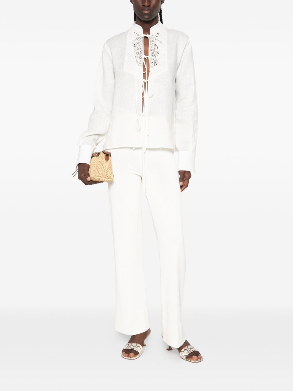 Ermanno Scervino Linen Shirt