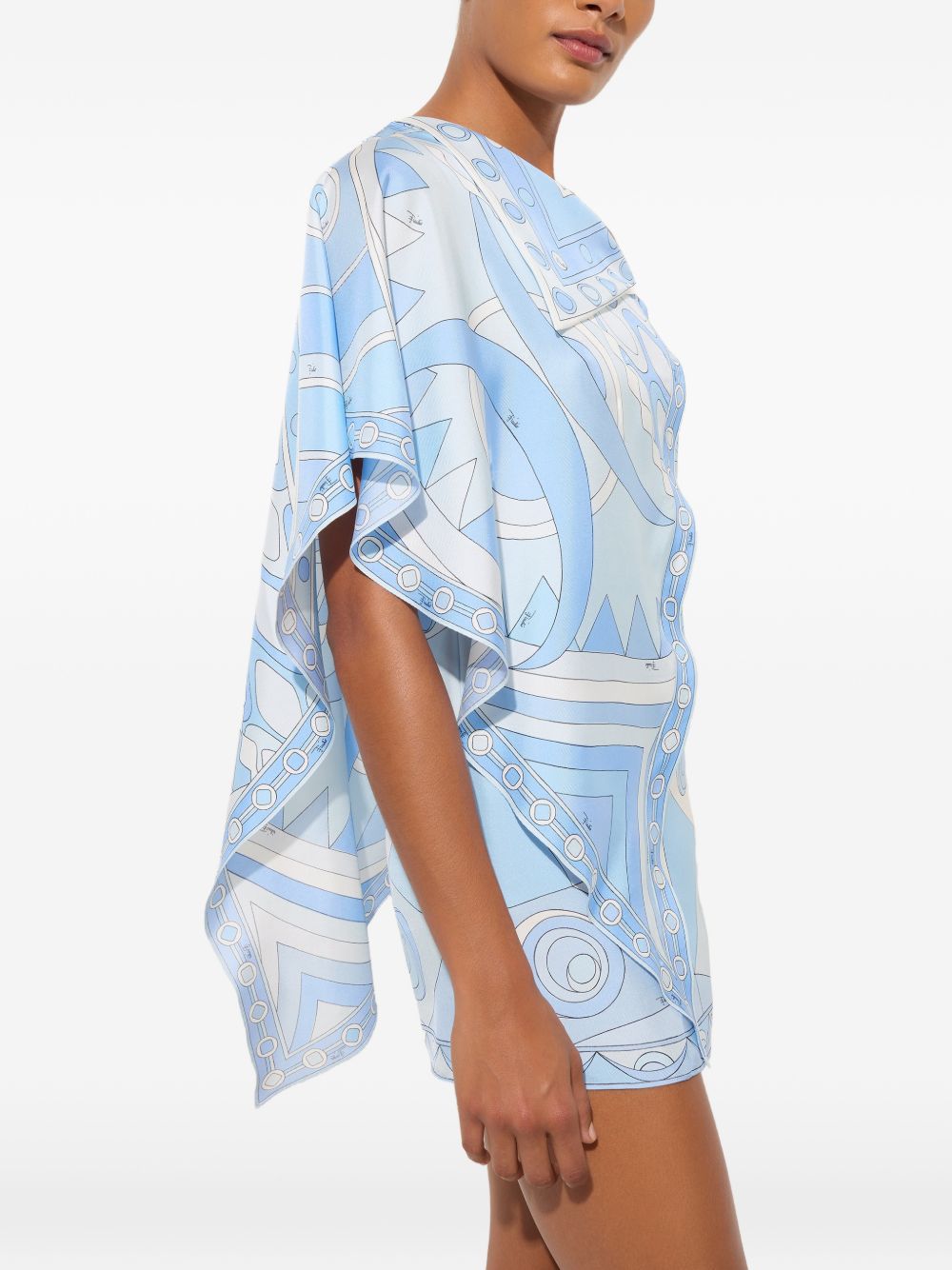 Pucci Printed Silk Mini Dress